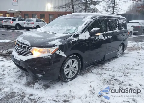 2011 Nissan Quest Sl z USA, uszkodzony, nr VIN JN8AE2KP4B9008147